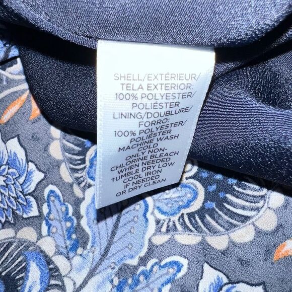 Loft Floral Ruffle Swing Dress - Sz XSP - Picture 14 of 16